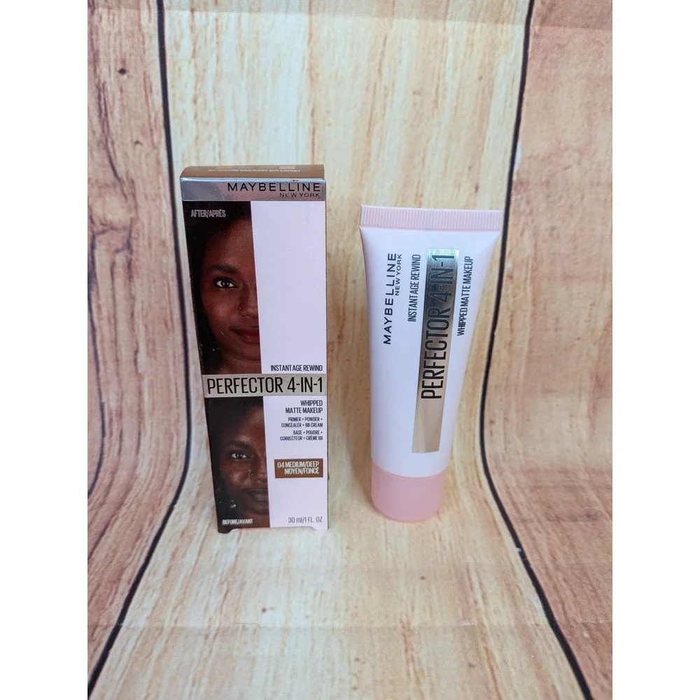 Maybelline Instant Age Rewind Perfector 4-in-1 Whipped Matte Makeup 04 Med/Deep